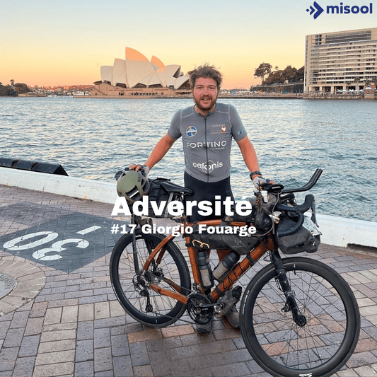 #17 - Faire le tour du monde et parcourir 33 000 km avec un vélo en bois avec Giorgio Fouarge